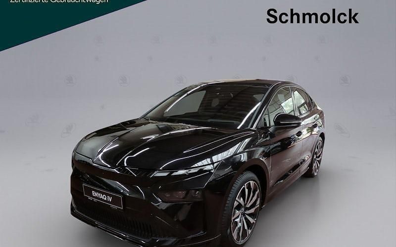 Gebraucht Skoda Enyaq iV SportLine 210 kW (286 PS) 2025 Schwarz SUV