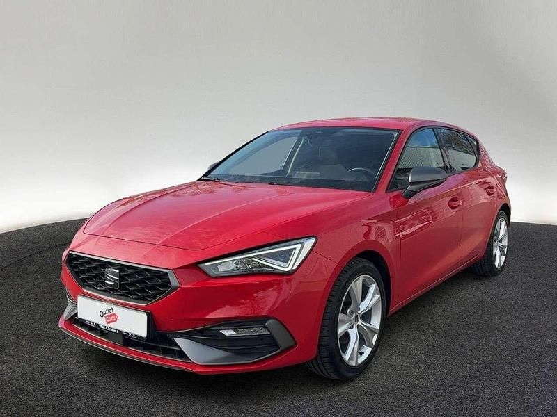 Usata Seat Leon FR 150 CV (110 kW) 2020 Rosso Berlina