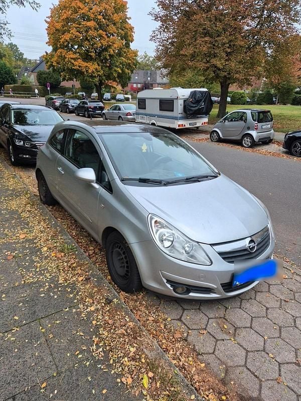 Silber Gebraucht 2007 Opel Corsa Kleinwagen | 900 € (Superpreis) - Bild 1/4