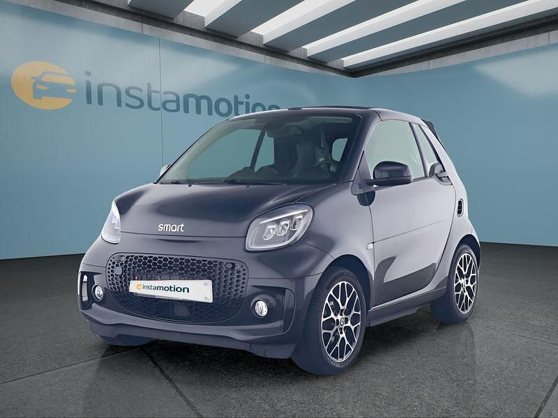 Schwarz Gebraucht 2024 Smart ForTwo Electric Drive Cabrio | 20.299 € - Bild 1/4