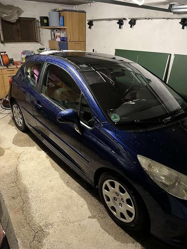 Blau Gebraucht 2007 Peugeot 207 Sport Limousine | 1.200 € (Superpreis) - Bild 1/4