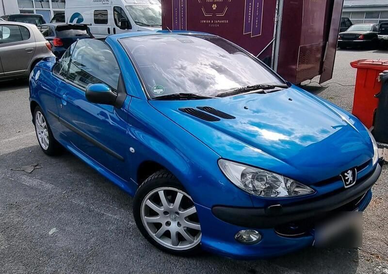 Blau Gebraucht 2002 Peugeot 206 CC Cabrio | 2.250 € (Teuer) - Bild 1/2