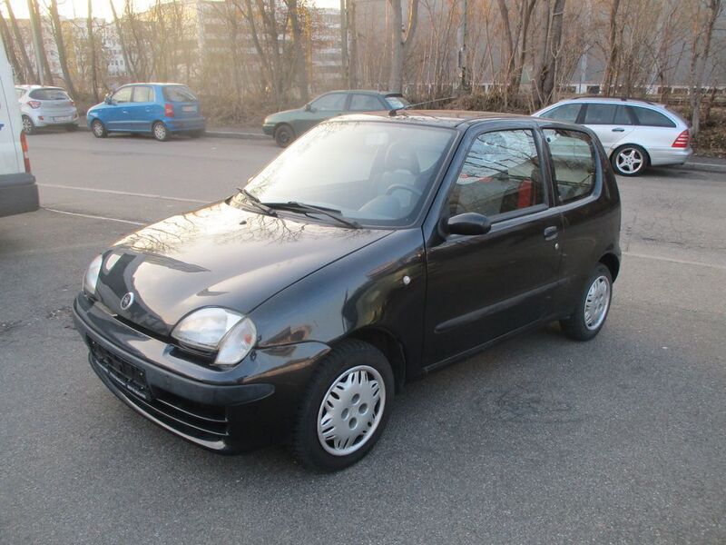 Schwarz Gebraucht 2003 Fiat Seicento Active Kleinwagen | 2.499 € (Etwas zu teuer) - Bild 1/4
