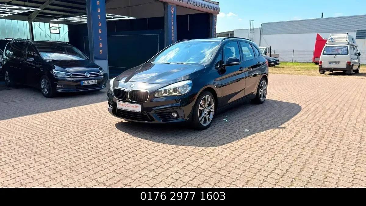 Gebraucht BMW 225 Active Tourer Sport Line 231 PS (169 kW) 2014 Schwarz Van / Kleinbus