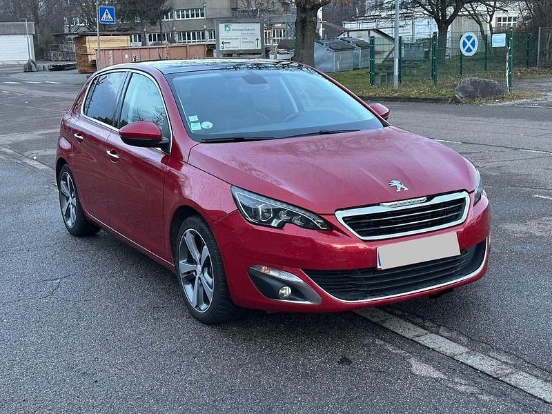 Rot Gebraucht 2014 Peugeot 308 Allure GT-Line Limousine | 7.450 € (Guter Preis) - Bild 1/4