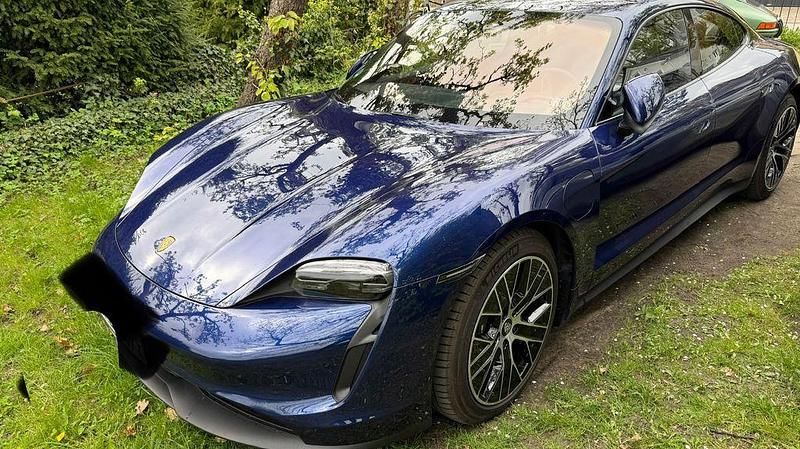 Gebraucht Porsche Taycan 350 kW (476 PS) 2022 Blau Limousine