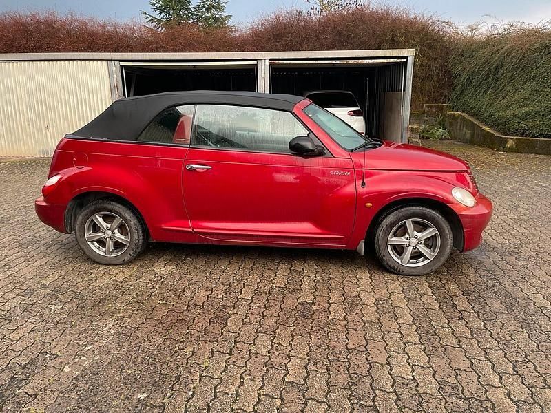 Rot Gebraucht 2006 Chrysler PT Cruiser Limited Cabrio | 1.900 € (Superpreis) - Bild 1/4