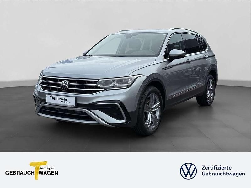 Silber Gebraucht 2024 VW Tiguan Allspace Elegance SUV | 38.850 € (Fairer Preis) - Bild 1/4