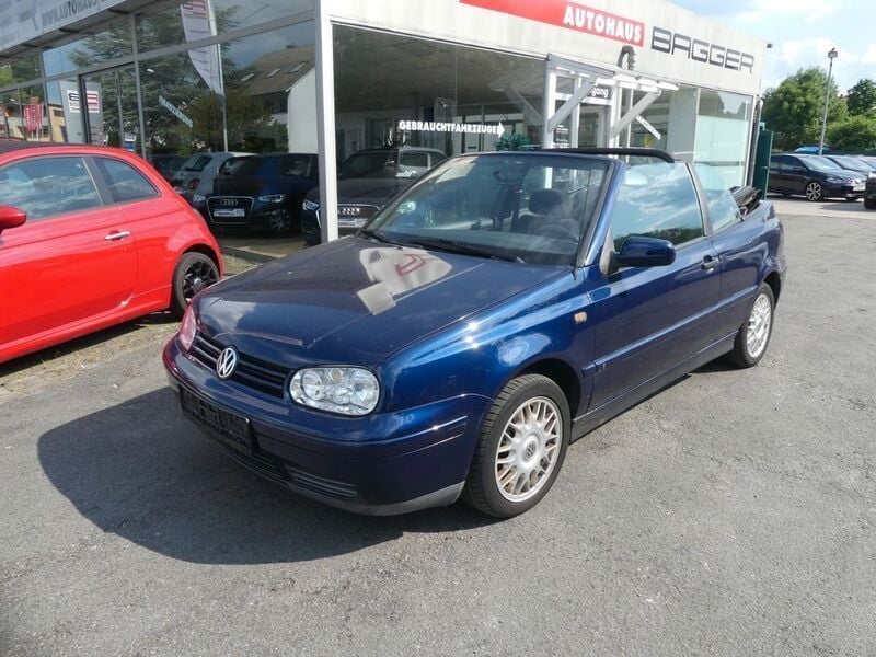 Gebraucht VW Golf Cabriolet Highline 101 PS (74 kW) 1999 Blau Cabrio