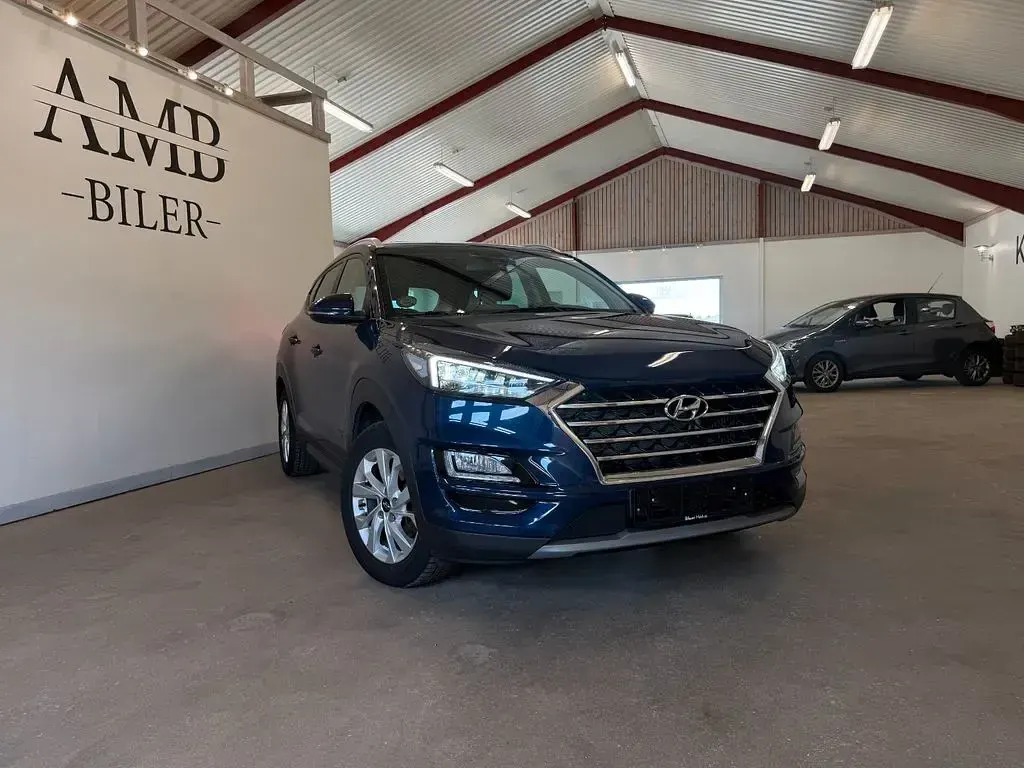 Gebraucht Hyundai Tucson 177 PS (130 kW) 2019 Blau SUV