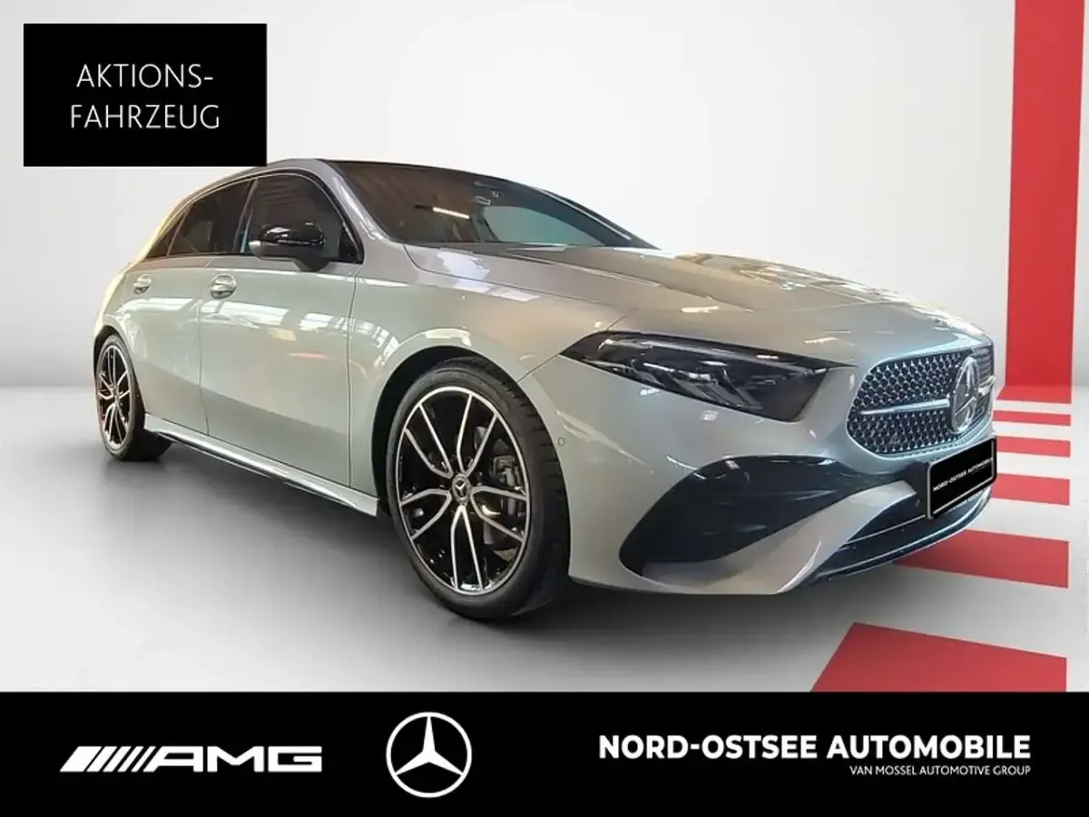 Gebraucht Mercedes A200 AMG 150 PS (110 kW) 2026 Metalliclack hightechsilber Limousine