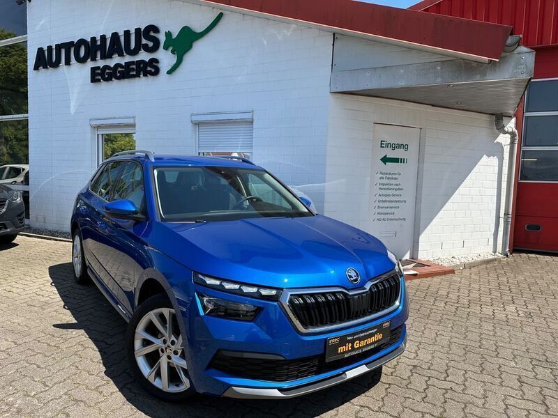 Blau Gebraucht 2020 Skoda Kamiq Style SUV | 20.890 € (Fairer Preis) - Bild 1/4