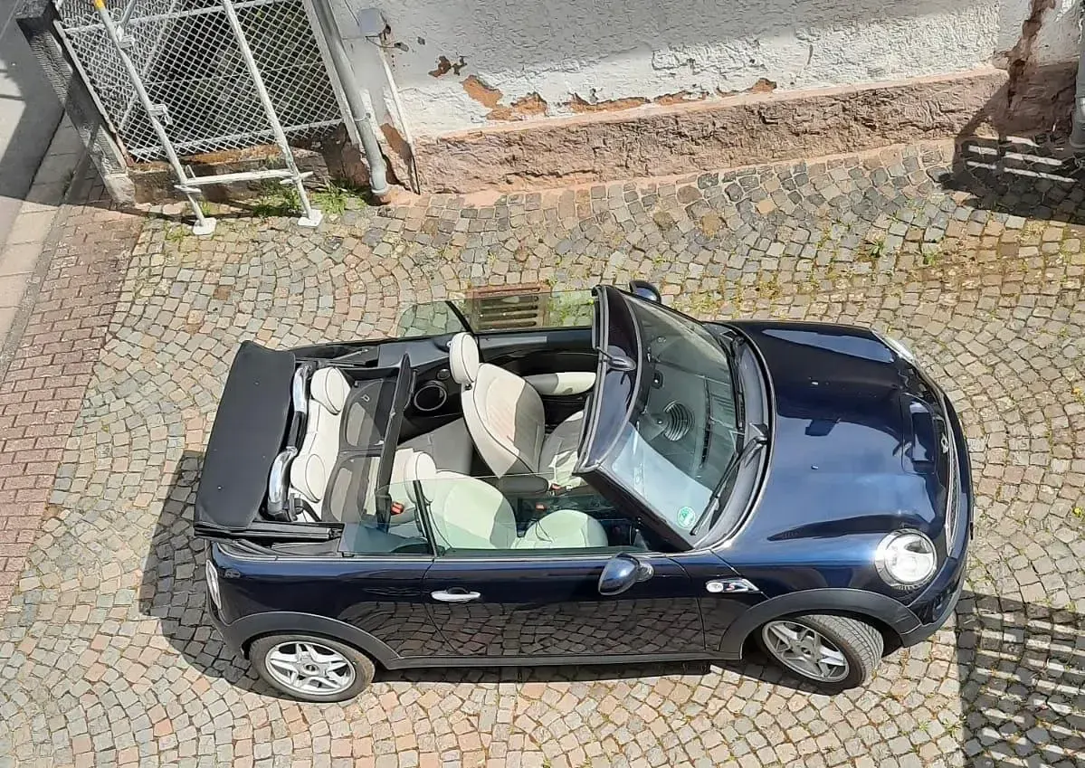 Gebraucht Mini Cooper S Cabriolet 184 PS (135 kW) 2012 Blau Cabrio