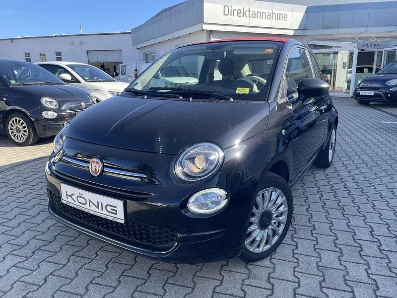 Vesuvio schwarz (5ce) Gebraucht 2023 Fiat 500C Cabrio | 15.999 € (Fairer Preis) - Bild 1/4