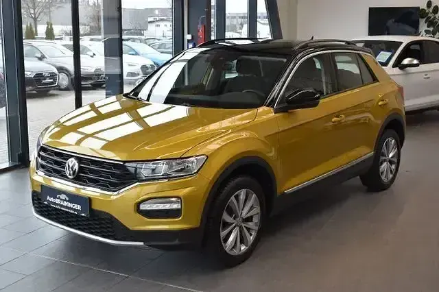 Gebraucht VW T-Roc Style 150 PS (110 kW) 2019 Gelb SUV