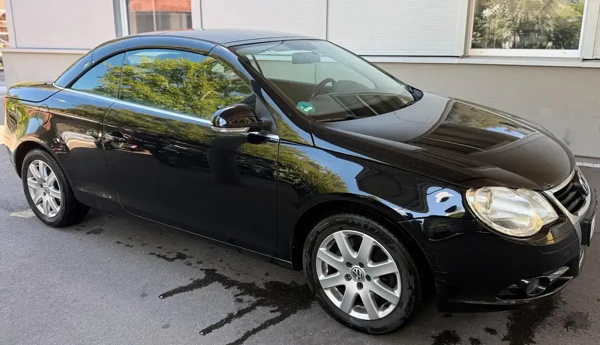 Gebraucht VW Eos 140 PS (102 kW) 2007 Schwarz Cabrio