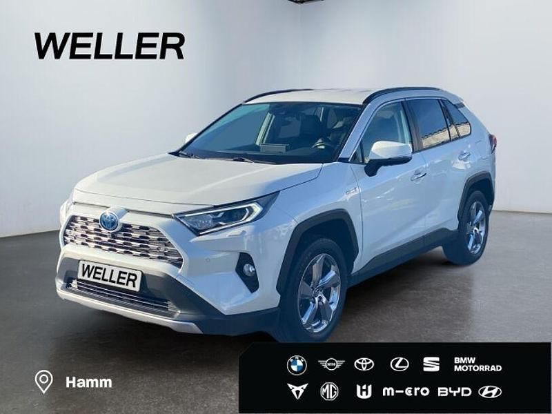 Novaweiß perleffekt Gebraucht 2020 Toyota RAV4 Hybrid Plus SUV | 33.360 € (Etwas zu teuer) - Bild 1/3