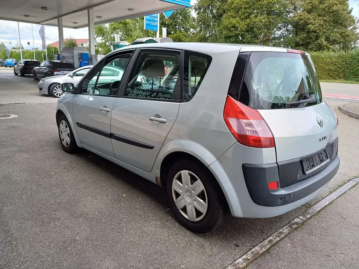 Gebraucht Renault Scénic II Expression 113 PS (83 kW) 2003 Grau metallic Van / Kleinbus