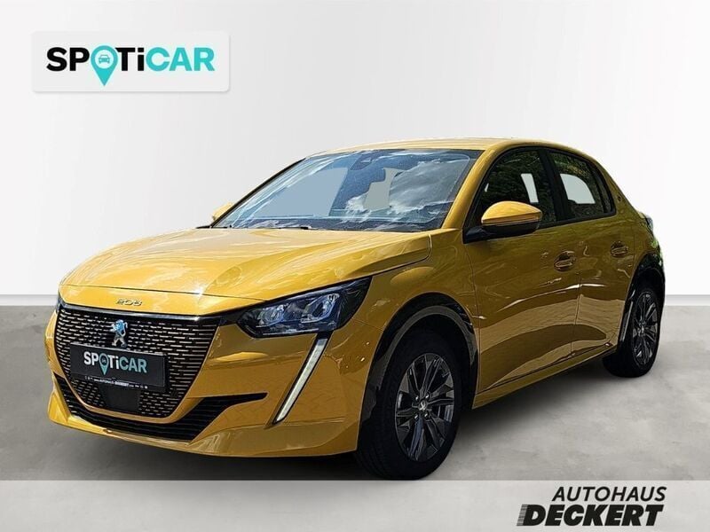 Gebraucht Peugeot e-208 Active 100 kW (136 PS) 2020 Gelb Kleinwagen