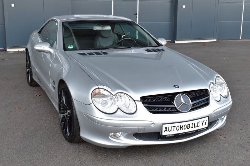 Gebraucht Mercedes SL500 306 PS (225 kW) 2002 Silber Cabrio