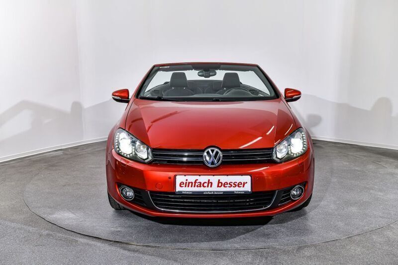 Gebraucht VW Golf Cabriolet Cup 105 PS (77 kW) 2015 Sunset red metallic Cabrio