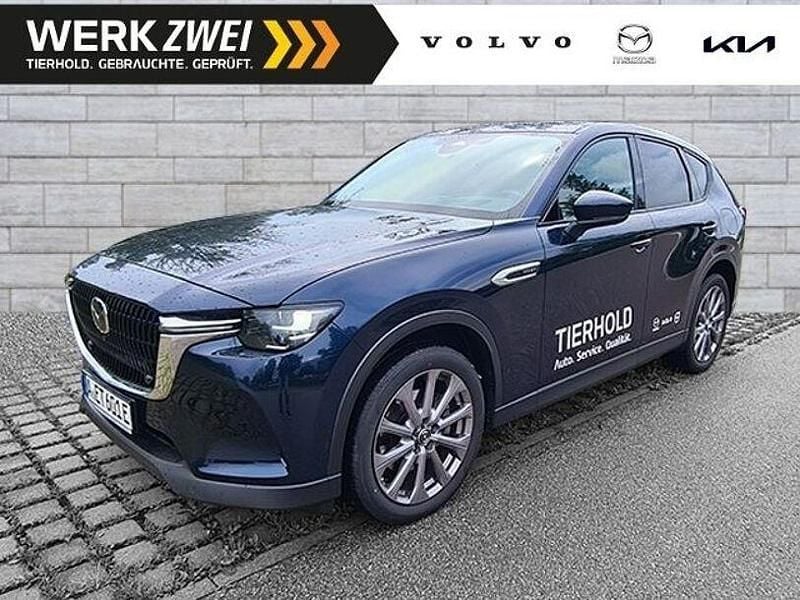 Deep crystal blue Gebraucht 2022 Mazda CX-60 Exclusive-Line SUV | 39.990 € (Guter Preis) - Bild 1/4