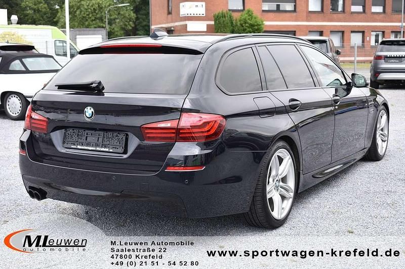 Gebraucht BMW 525 M Sport 218 PS (160 kW) 2014 Carbon schwarz metallic Kombi