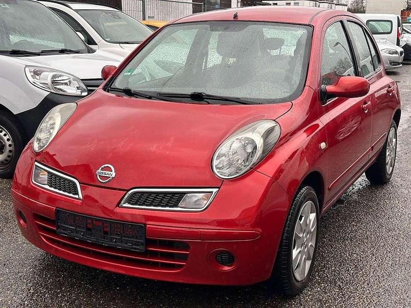 Gebraucht Nissan Micra 88 PS (64 kW) 2009 Rot Kleinwagen