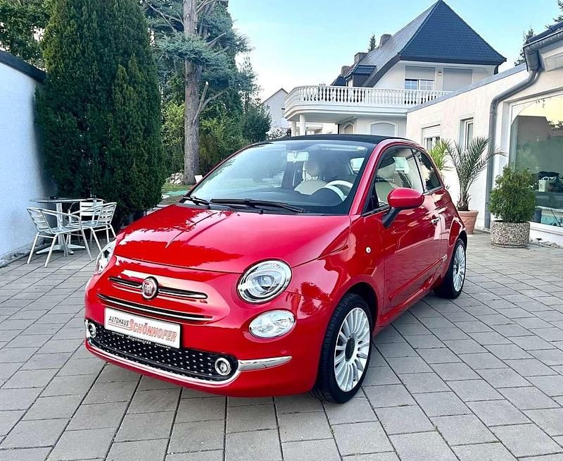 Rot Gebraucht 2018 Fiat 500C Cabrio | 10.750 € (Fairer Preis) - Bild 1/4