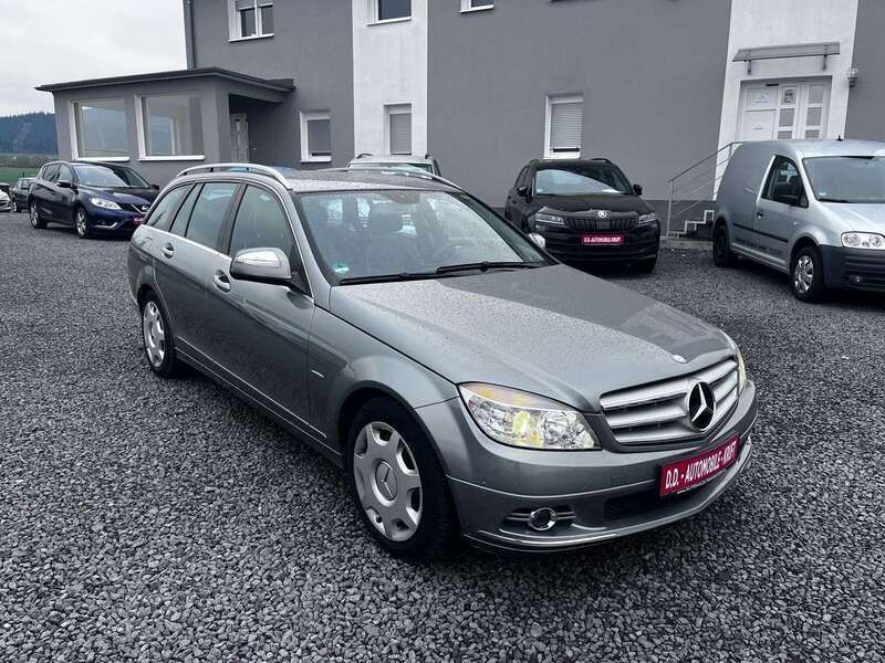 Palladiumsilber metalliclack Gebraucht 2008 Mercedes C200 Kombi | 5.600 € (Fairer Preis) - Bild 1/4