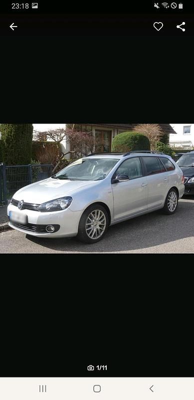 Gebraucht VW Golf V 115 PS (84 kW) 2009 Silber Kombi