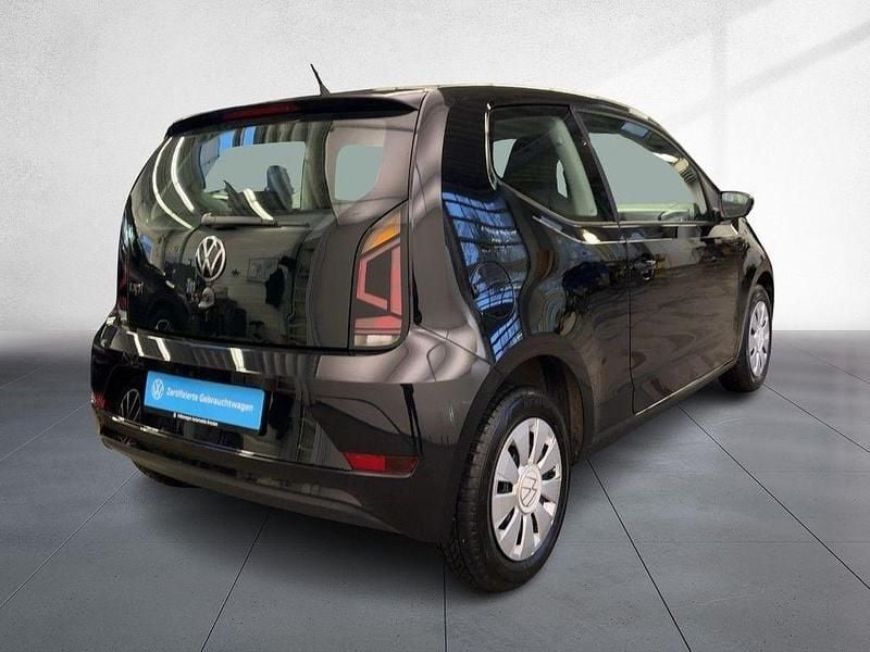 Gebraucht VW up! 65 PS (47 kW) 2021 Deep black perleffect Kleinwagen
