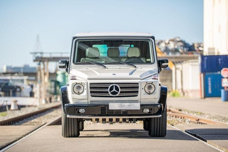 Weiß Gebraucht 2012 Mercedes G500 Edition SUV | 64.900 € (Superpreis) - Bild 1/4