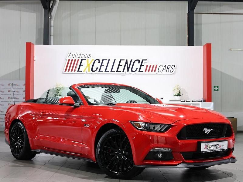 Gebraucht Ford Mustang GT Convertible 421 PS (309 kW) 2017 Rot Cabrio