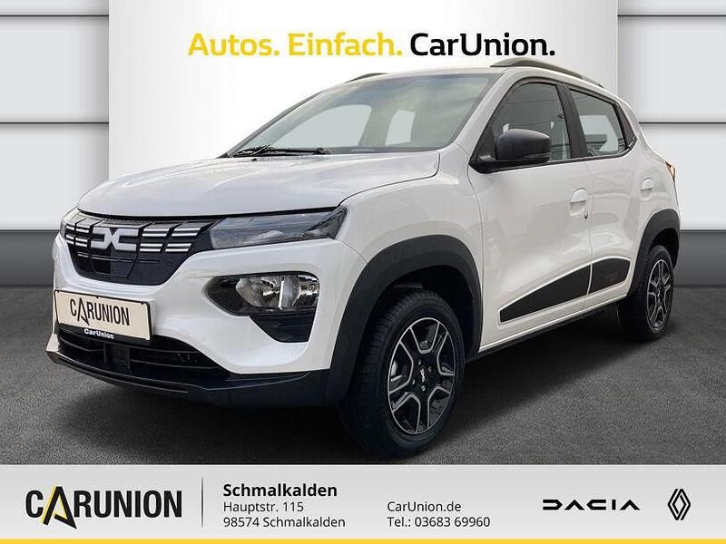 Kaolinweiß Gebraucht 2023 Dacia Spring Essentiel Kleinwagen | 10.980 € (Superpreis) - Bild 1/4