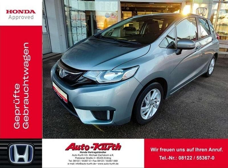 Tinted silver met. Gebraucht 2016 Honda Jazz Comfort Kleinwagen | 13.890 € (Fairer Preis) - Bild 1/3
