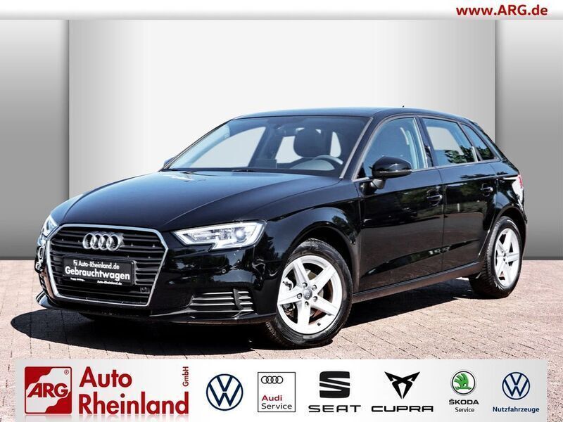Schwarz Gebraucht 2017 Audi A3 Sportback Comfort Limousine | 19.449 € (Fairer Preis) - Bild 1/4