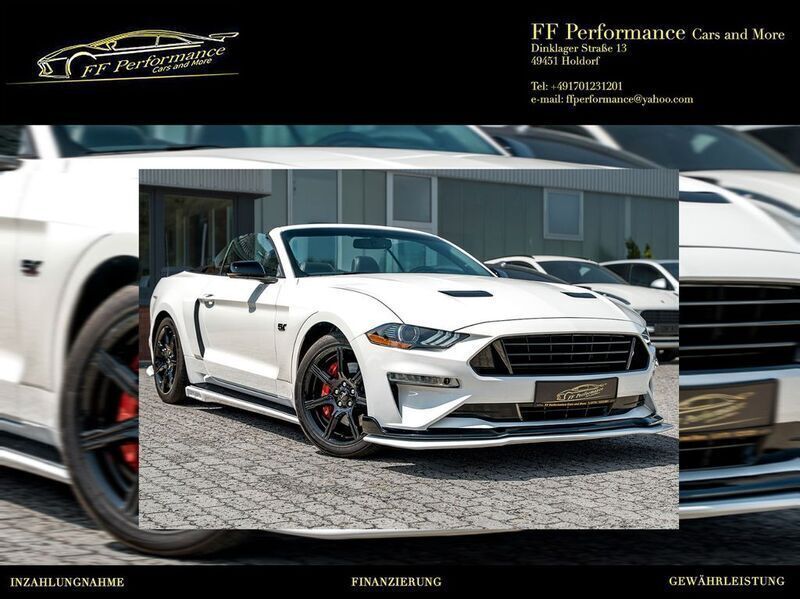 Weiß Gebraucht 2019 Ford Mustang GT Cabrio | 32.000 € (Guter Preis) - Bild 1/4