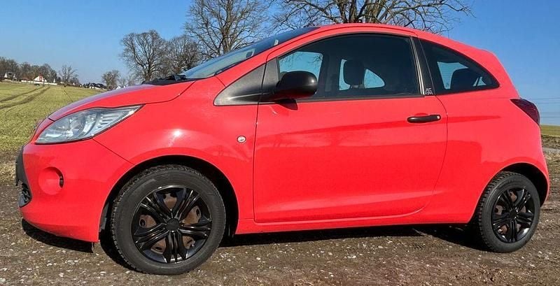 Gebraucht Ford Ka Trend 69 PS (50 kW) 2012 Rot Kleinwagen