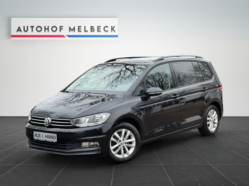 Schwarz Gebraucht 2016 VW Touran Comfortline Van / Kleinbus | 13.990 € (Fairer Preis) - Bild 1/4