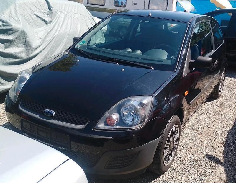 Schwarz Gebraucht 2007 Ford Fiesta Kleinwagen | 1.750 € - Bild 1/4