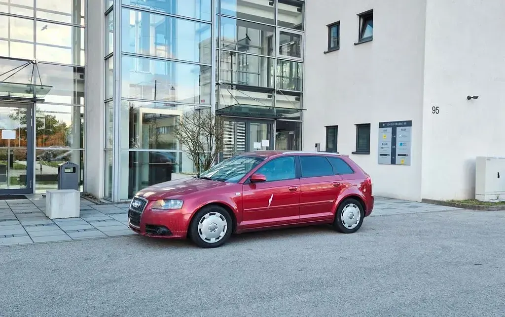 Gebraucht Audi A3 S-Line 105 PS (77 kW) 2007 Rot Kleinwagen