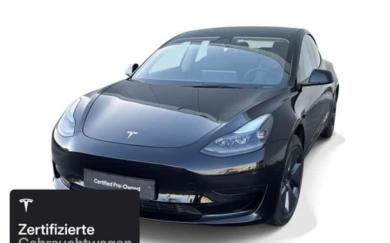 Schwarz Gebraucht 2021 Tesla Model 3 RWD Limousine | 26.200 € (Fairer Preis) - Bild 1/4