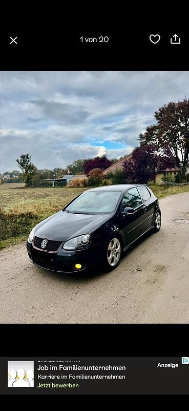 Schwarz Gebraucht 2005 VW Golf V GTI Kleinwagen | 4.499 € - Bild 1/4