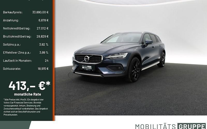 Gebraucht Volvo V60 CC Ultimate 197 PS (144 kW) 2022 Blau Kombi