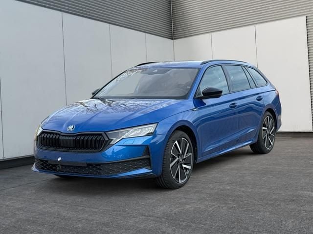 Raceblau metallic/blau Neu 2025 Skoda Octavia SportLine Kombi | 37.630 € (Fairer Preis) - Bild 1/4