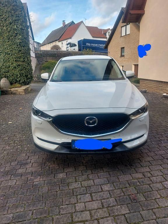 Weiß Gebraucht 2021 Mazda CX-5 Exclusive-Line SUV | 21.500 € (Fairer Preis) - Bild 1/4
