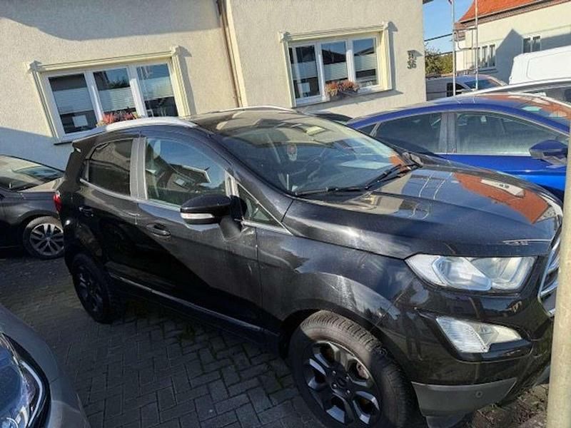 Gebraucht Ford Ecosport Titanium 125 PS (91 kW) 2019 Obsidianschwarz metallic SUV