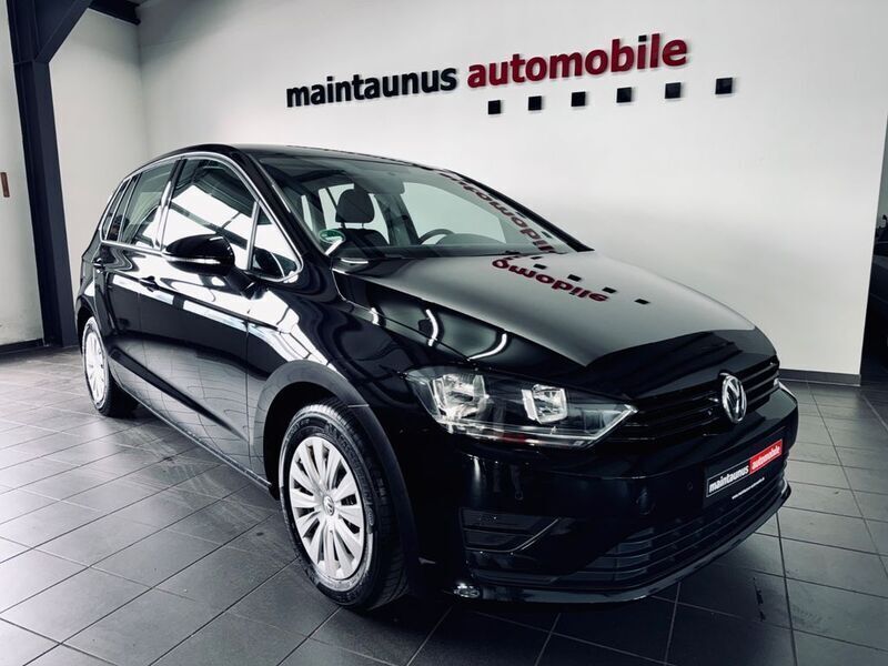 Schwarz Gebraucht 2016 VW Golf Sportsvan Trendline Van / Kleinbus | 12.450 € (Fairer Preis) - Bild 1/4