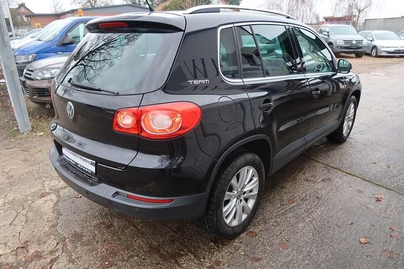 Gebraucht VW Tiguan Team 150 PS (110 kW) 2010 Schwarz SUV